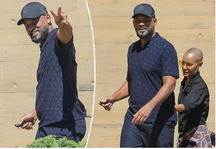 Will Smith y su esposa juntos de nuevo; sonrientes y de manos fueron capturados