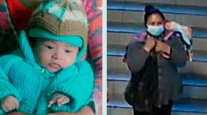 Encuentran a un bebé de tres meses que fue raptado en Bolivia