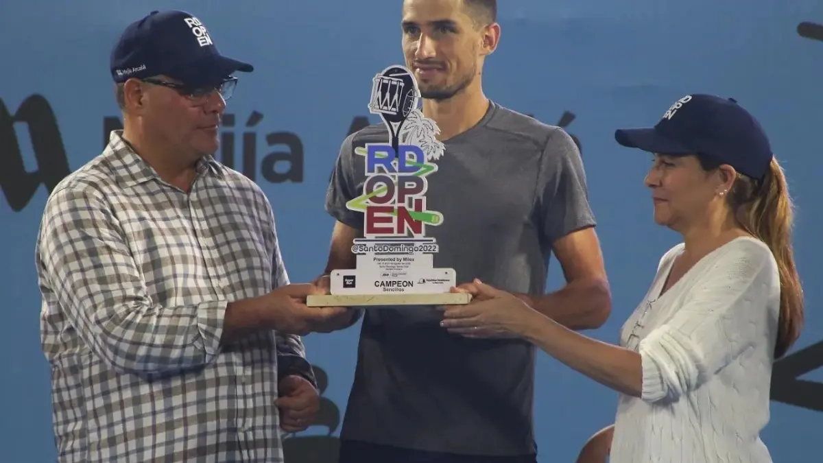 Pedro Cachín, campeón del RD Open 2022