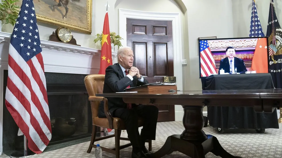 China pide a Biden prudencia con Taiwán para evitar una Guerra Fría
