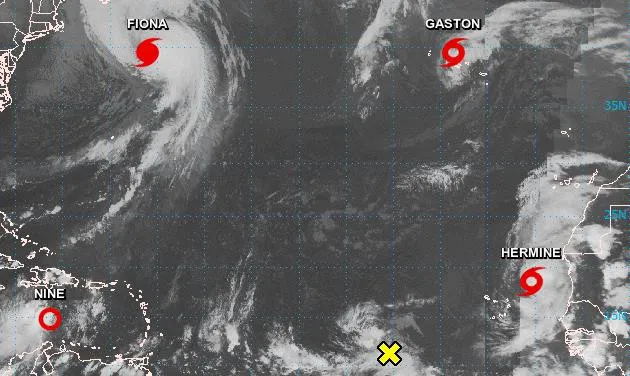 Se forma cerca de Cabo Verde Hermine, la octava tormenta tropical