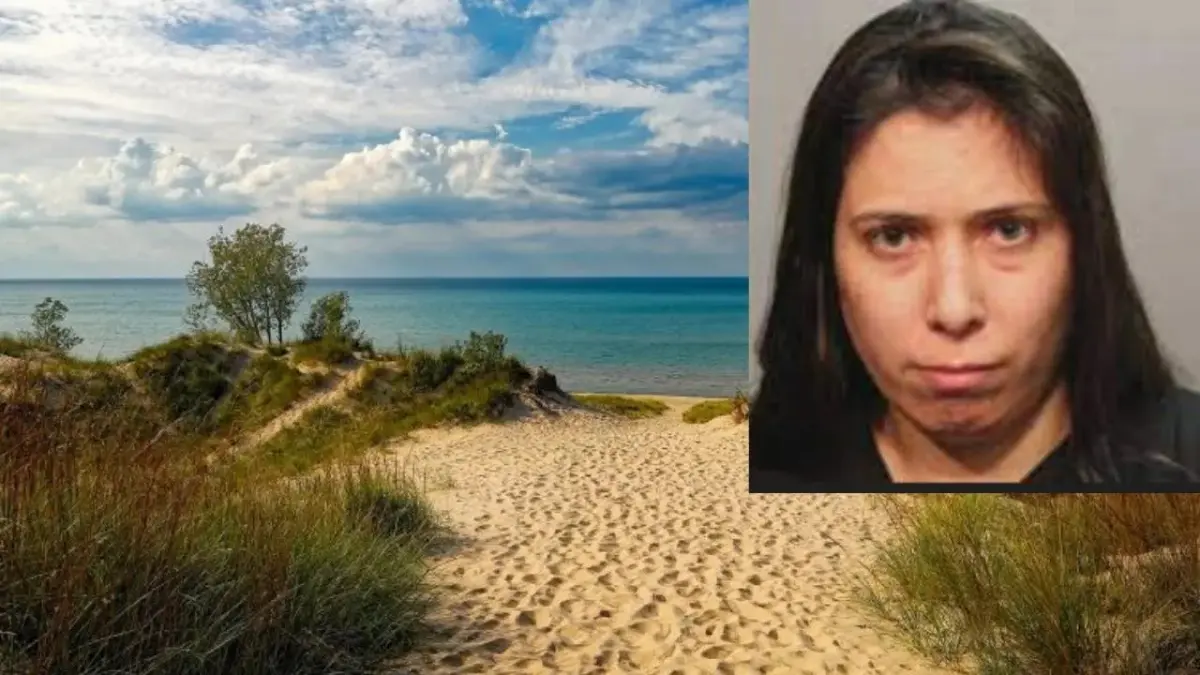 Arrestan a una mujer acusada de empujar a sobrino de 3 años al Lago Michigan