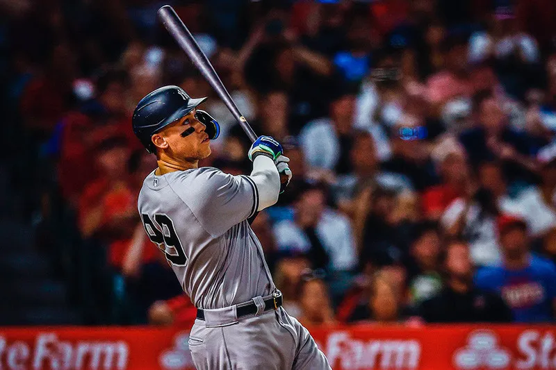 Judge conecta su jonrón 60; está a dos para romper récord de Roger Maris