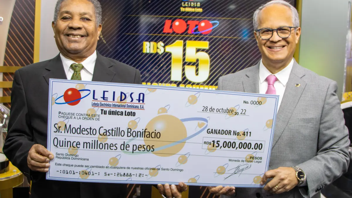 Agrimensor se gana 15 millones de pesos en Leidsa