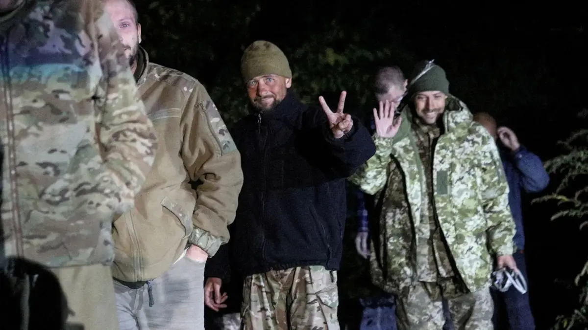 Ucrania informa de intercambio de prisioneros con Rusia