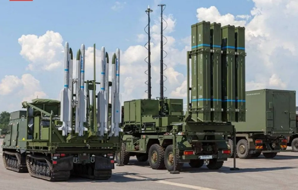 Alemania suministra a Ucrania el primer sistema de defensa antiaérea Iris-T