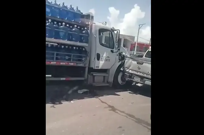 VIDEO: Luego del accidente de Bávaro, ocurrió otro a pocos kilómetros