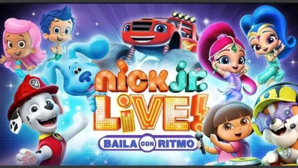 Por primera vez llega a RD, el show Nick Jr. Live, Baila con ritmo, en el Teatro Nacional