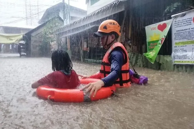 Ascienden a 72 los muertos por la tormenta tropical Nalgae en Filipinas