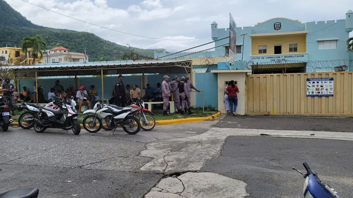 Se registra motín en Centro Penitenciario San Felipe, Puerto Plata
