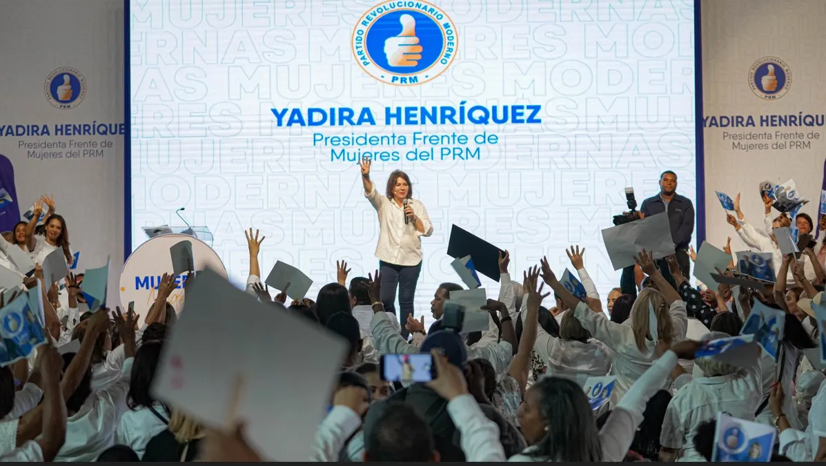 Yadira Henríquez presenta plan ejecutará de ser elegida presidenta Dirección Nacional del Frente de Mujeres del PRM