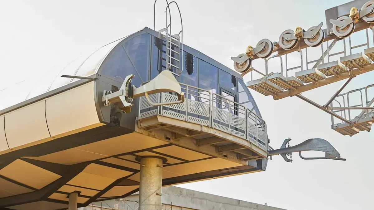 Inicia tendido del cable de la línea 2 del Teleférico en Los Alcarrizos