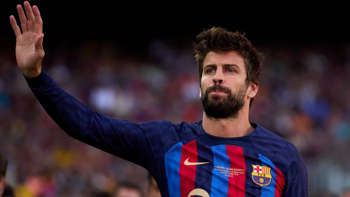 Gerard Piqué anuncia su retiro del fútbol; jugará su último partido el sábado