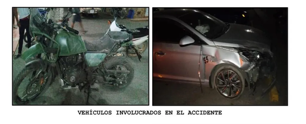 Automóvil atropella dos miembros de las Fuerzas Armadas en Pedernales