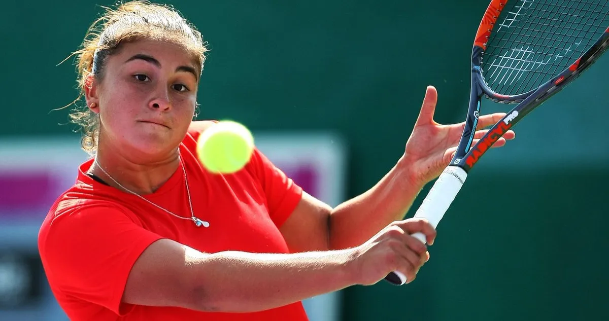 La chilena Bárbara Gatica, expulsada del tenis durante tres años