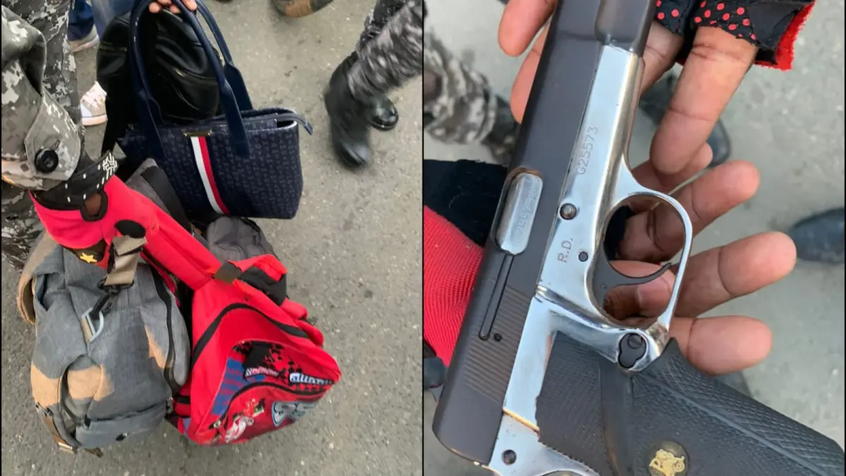 Cae abatido presunto delincuente que junto a otros tres enfrentó patrulla policial tras asaltar varias personas en El Almirante