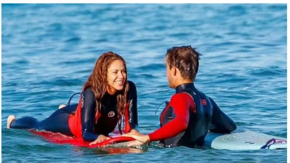 Shakira niega una relación sentimental con su instructor de surf