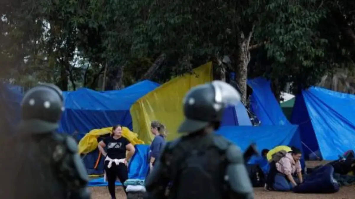 Desmontan campamento desde el que se lanzó ataque a instituciones en Brasilia