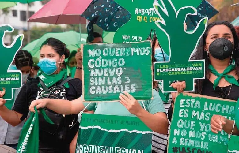 A las puertas del debate del Código Penal, mujeres exigen inclusión de las tres causales