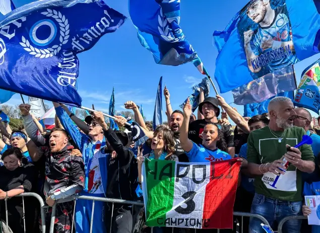 Los sismógrafos de Nápoles registraron las celebración por el scudetto