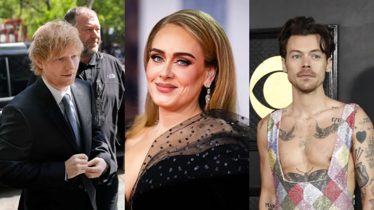 Sheeran, Adele y Harry Styles, entre los más ricos menores de 35 años