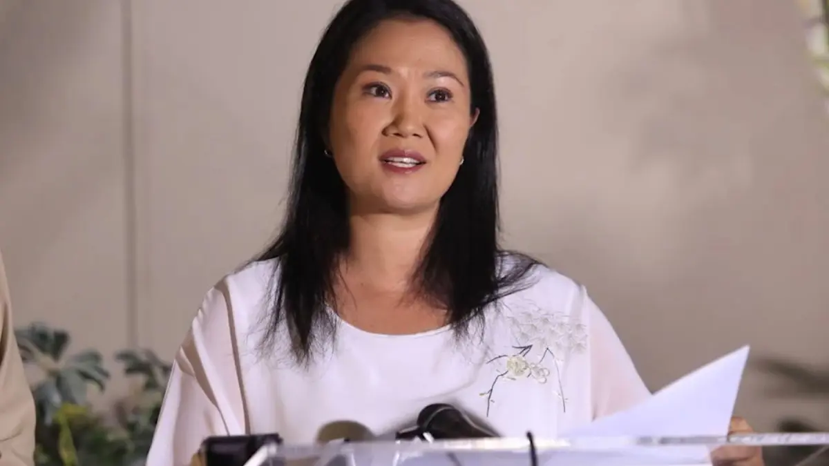 Keiko Fujimori anuncia que el tumor extirpado no es maligno