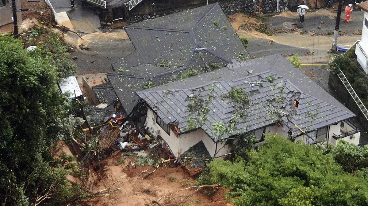 Las lluvias torrenciales dejan miles de evacuados y varios heridos en Japón