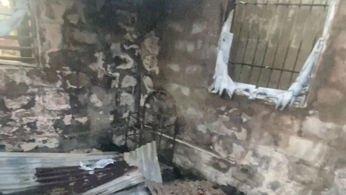Vivienda se incendia y queda reducida a cenizas en Herrera, SDO