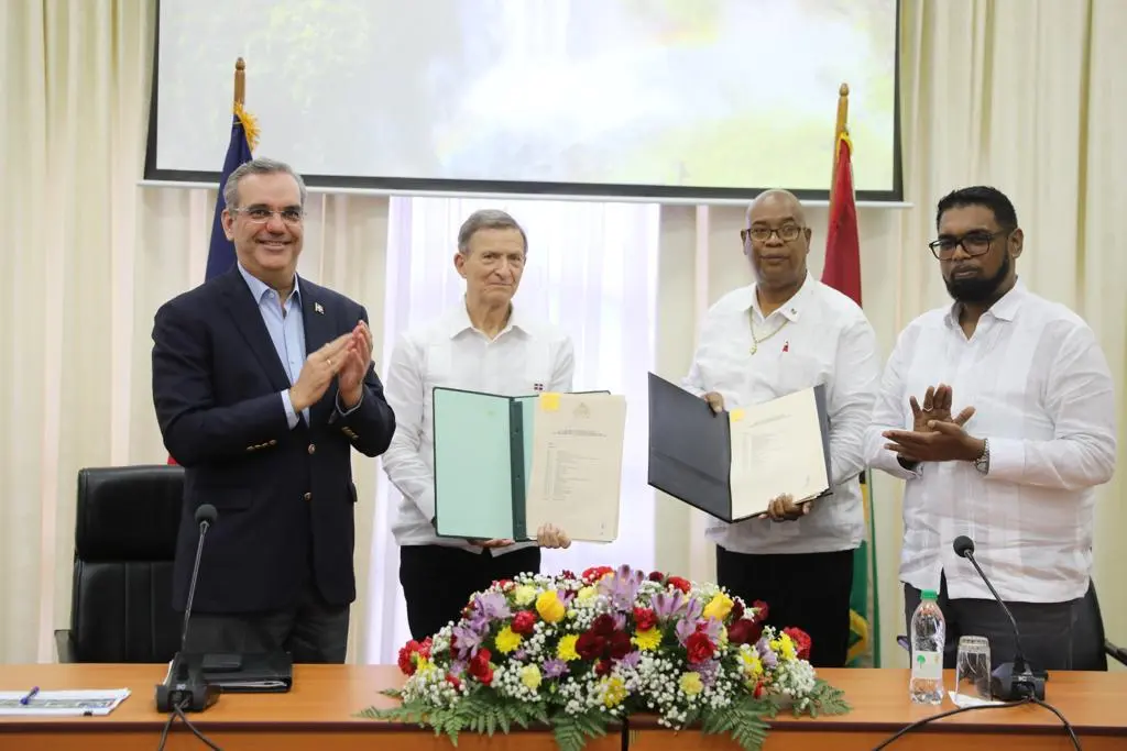 Colaboración en el sector del gas natural, promoción de inversiones, transferencia de tecnología, beneficios del acuerdo entre Guyana y RD