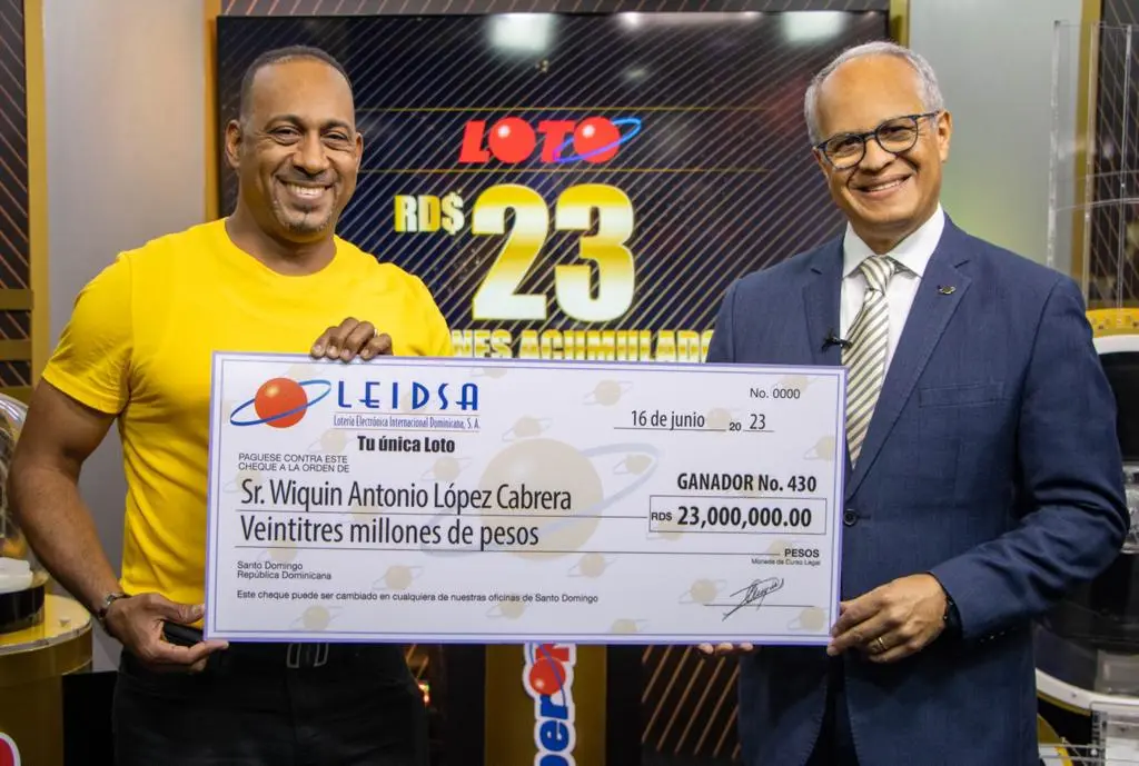 Dueño de bodega resulta ganador de los RD$23 millones de Leidsa