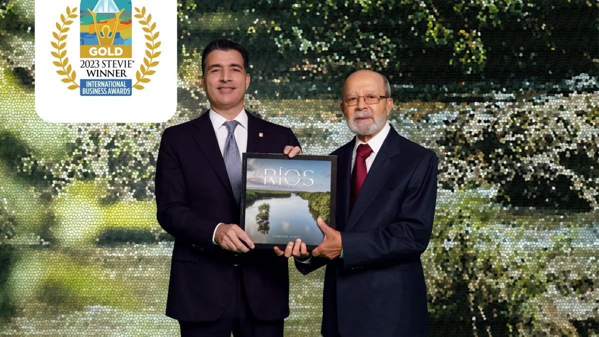 Popular gana Stevie de Oro por “Ríos dominicanos. Redes de vida”