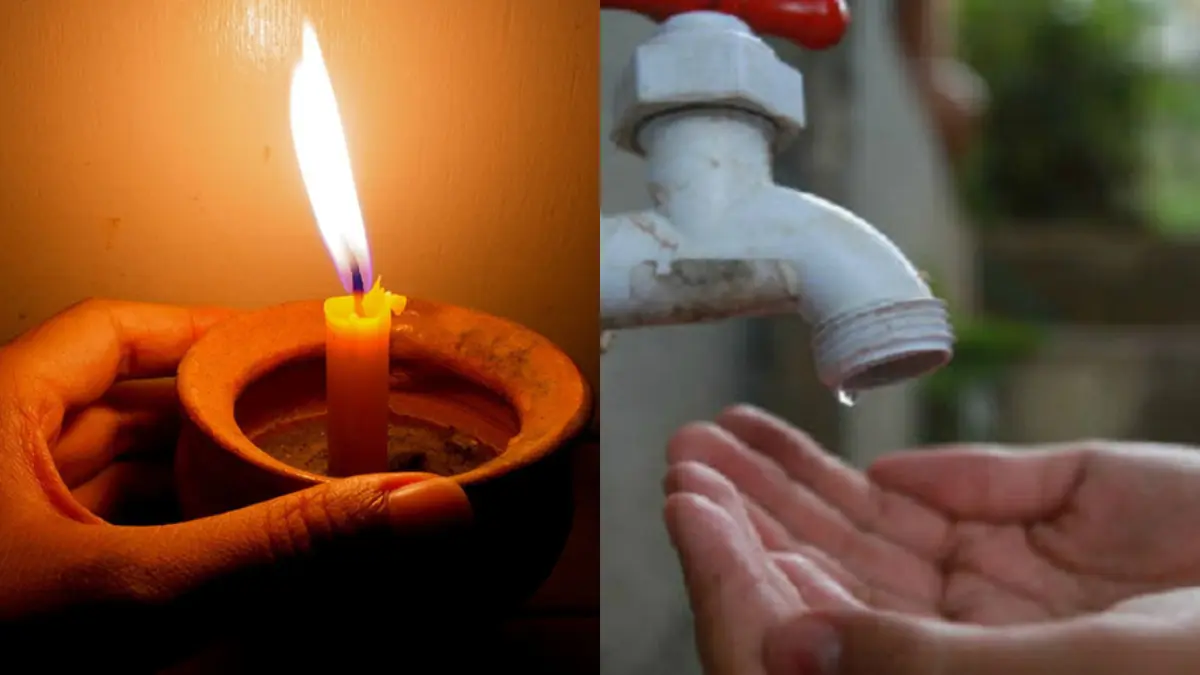 Falta de energía eléctrica afecta a moradores de Montecristi; INAPA informa suspensión de agua