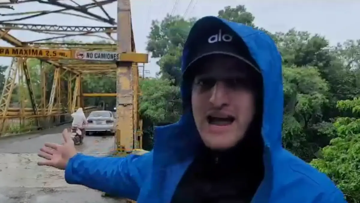 Piden a las autoridades cerrar el puente Sabaneta por fuertes lluvias