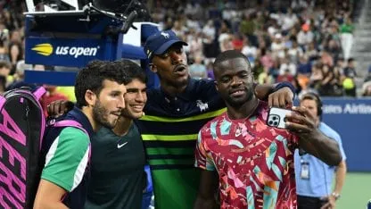 Sebastián Yatra se estrena como tenista en el Abierto de EE.UU.