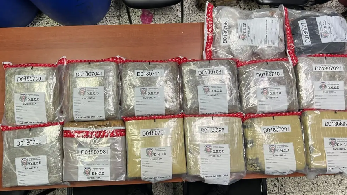 Autoridades incautan 110 libras de marihuana en Santiago