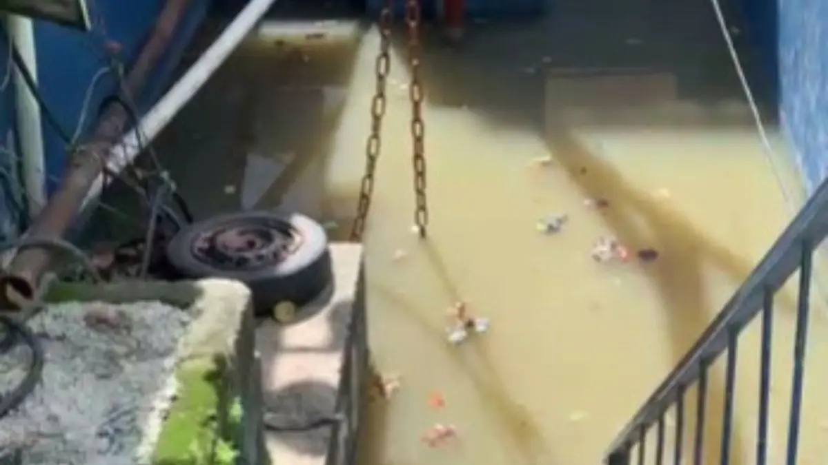 Denuncian estación CAASD derrama agua contaminada en Cristo Rey