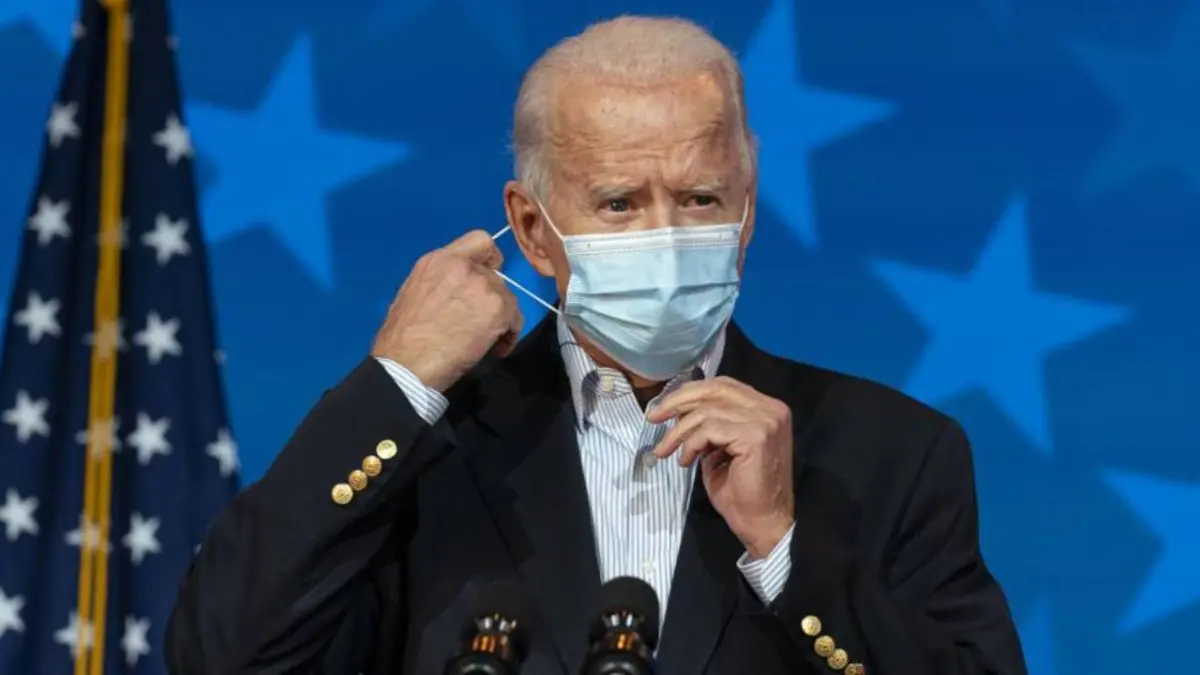 Joe Biden da negativo en un nuevo test de covid pero debe llevar mascarilla