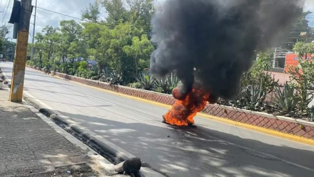 Con bombas lacrimógenas inician movilizaciones en SFM