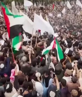 Miles de personas salen a las calles de Medio Oriente para manifestarse por conflicto