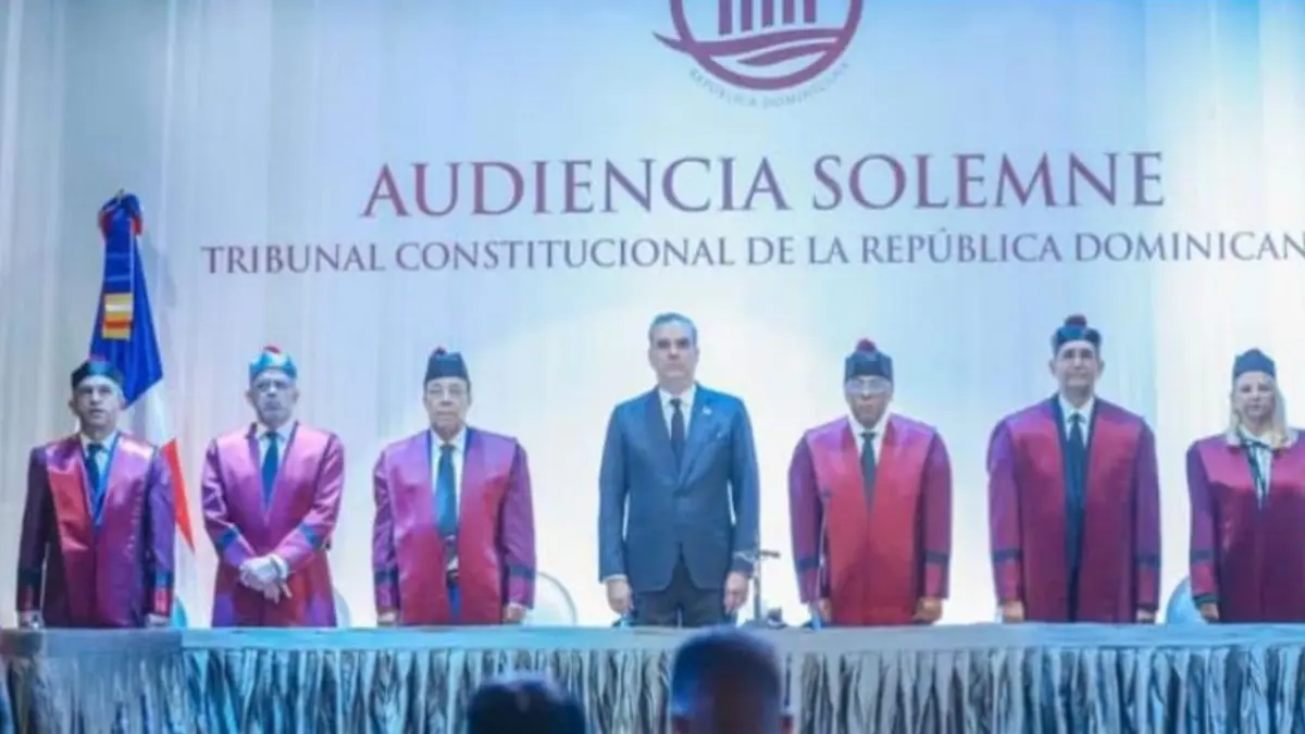 Abinader encabeza audiencia solemne en San Cristóbal