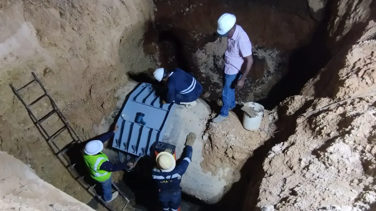 CAASD soluciona avería en línea del Acueducto Oriental Barrera de Salinidad