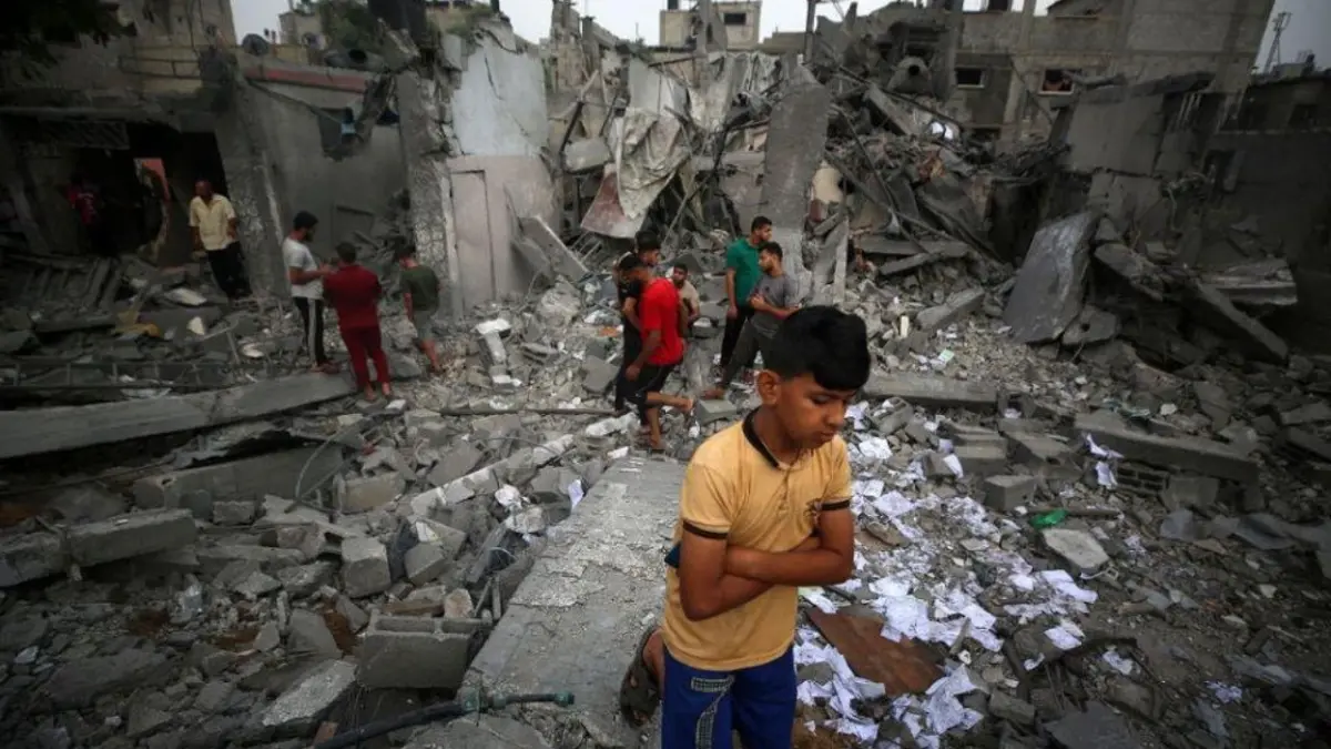 Unicef: Las vidas de más de un millón de niños en Gaza cuelgan de un hilo