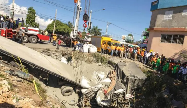 Patana involucrada en accidente de Haina circulaba con el marbete vencido