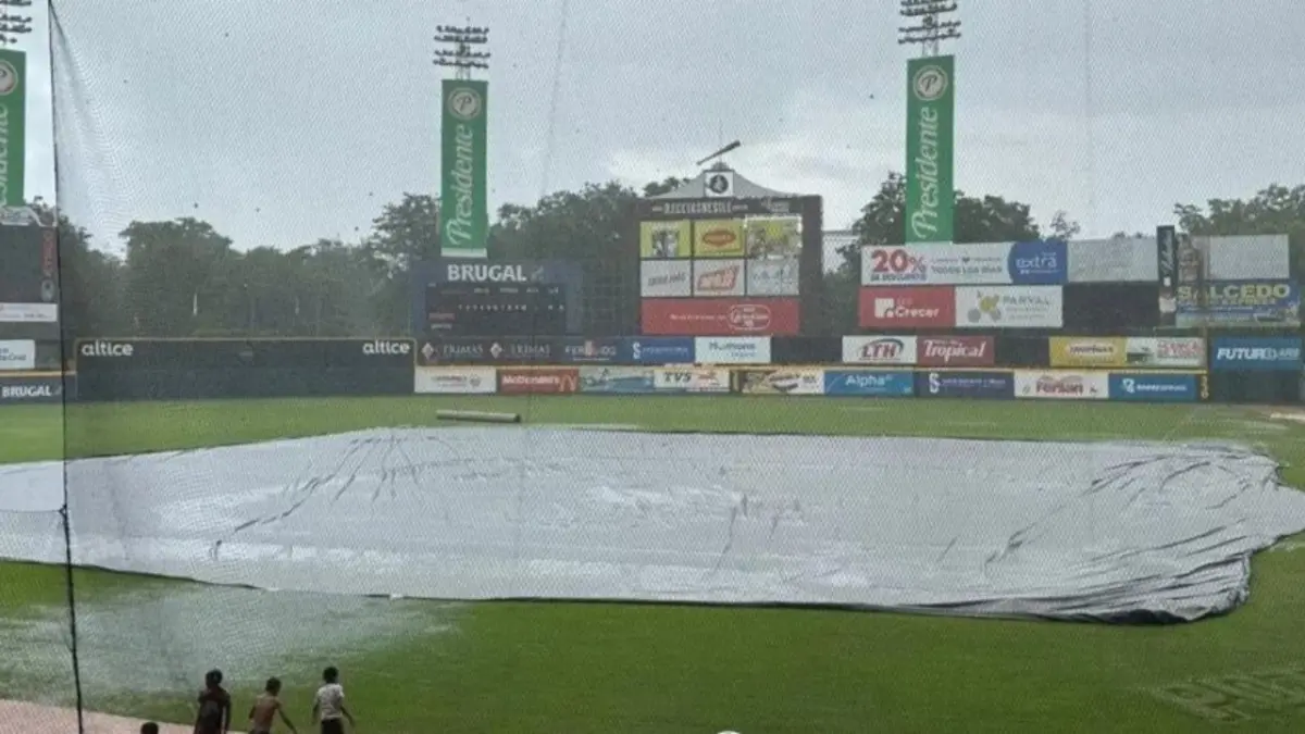 Suspenden por lluvia juegos de la liga invernal