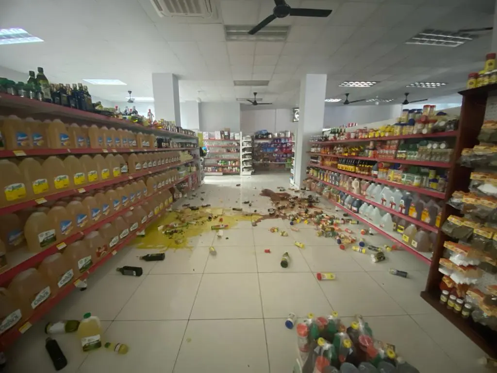 Sismo de 5.3 grados produce daños en estructuras físicas de línea Noroeste