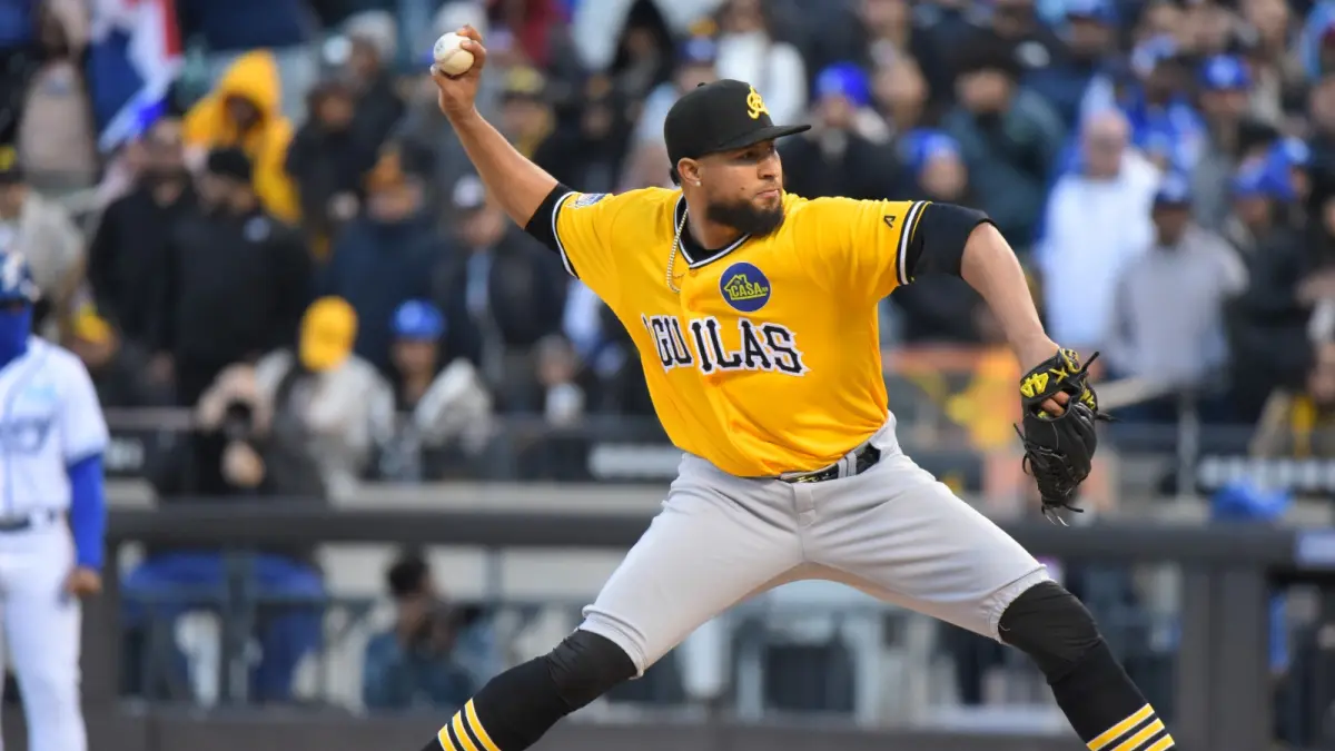 Águilas vuelven a blanquear a Tigres en serie Titanes del Caribe