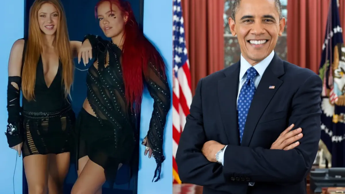 Tema ‘TQG’ de Shakira y Karol G encabeza lista de canciones del año para Obama