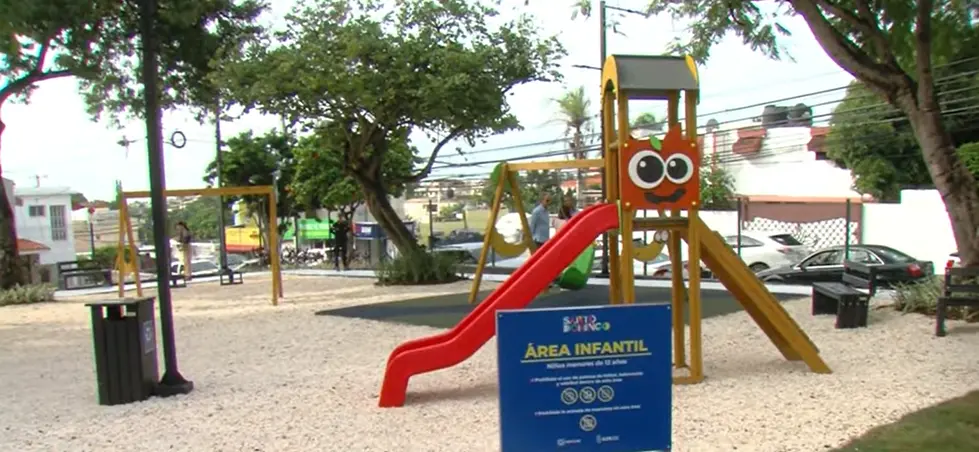 Alcaldía DN y Banco Popular inauguran parque El Pedregal