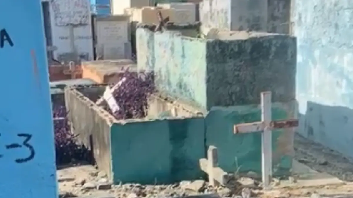 Siembran guandules y profanan tumbas en cementerio de Los Mina