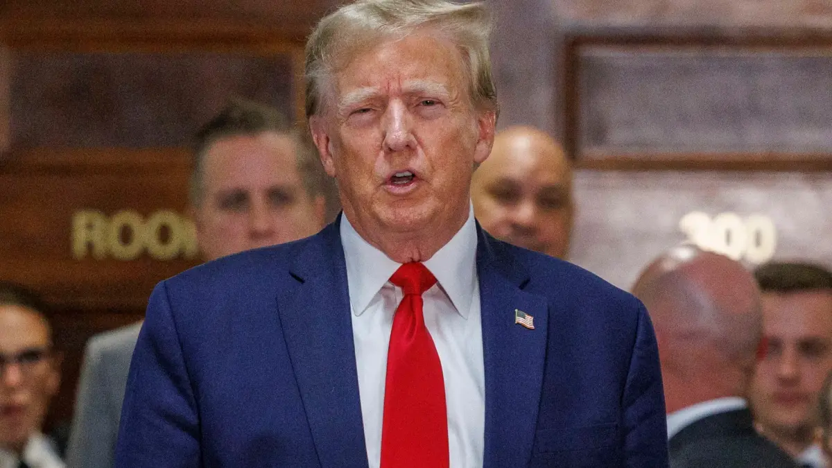 Trump dice que Biden es una amenaza para la democracia